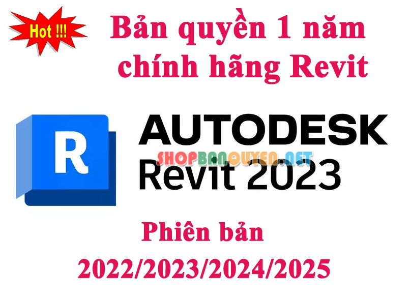 Key License Revit bản quyền chính hãng 1 năm giá sỉ