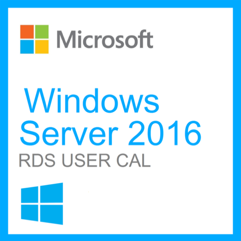 Key remote desktop Windows Server 2016 RDS 50 User Cals