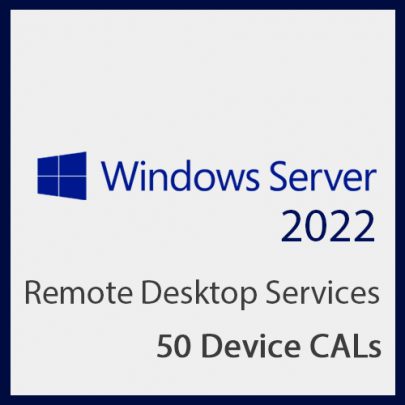 Key remote desktop Windows Server 2022 RDS 50 Device Cals